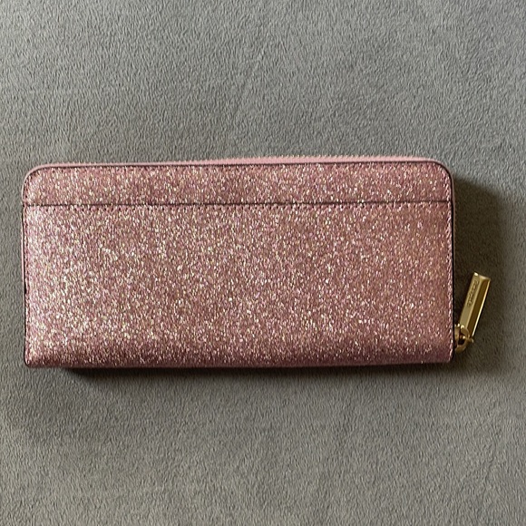 kate spade Bags Kate Spade Pink Glitter Wallet Poshmark